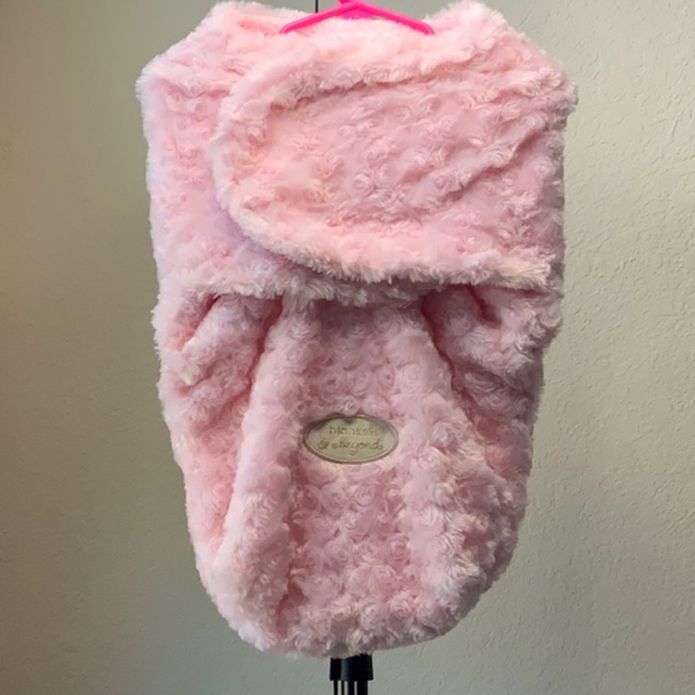 Sweet Baby Girl Swaddle Blanket Pink